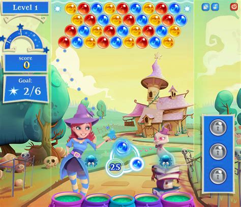 Taking on Daily Challenges in Bubble Witch Saga Online Challenge